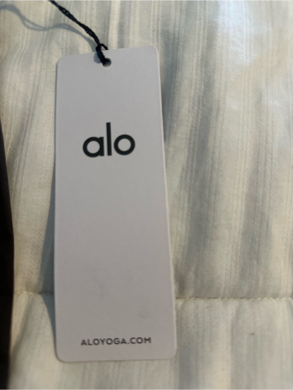 ALO Yoga Chocolate Brown Wide-Leg Suit Up Trouser - Picture 3 of 4